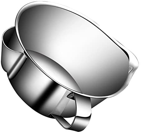 HOLIDYOYO Separatore Di Grassi E Oli Ciotola Da 800 Ml Trappola Per Grassi E Utensile Da Cucina in Acciaio Inossidabile