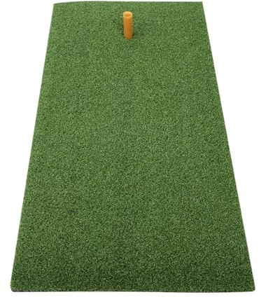 Eminchu Golfgräsmatta Slitstarkt Golfträningsnät för Svingträning och Lek Vikbar Golfmatta för Kontorsträdgård 24x12,2x0,6tum