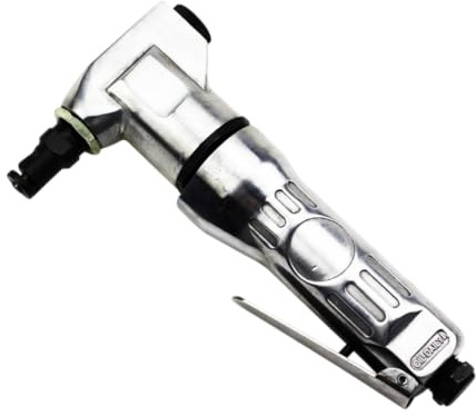 Grignoteuse pneumatique Corps en aluminium à air Tête de grignotage Coupe-tôle 2800 / min Pièce à main de coupe pour les tâches d ' atelier de maintenance de découpe de panneaux
