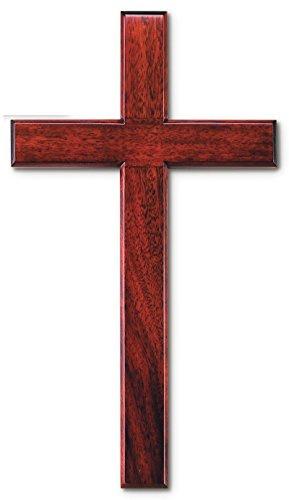 24 WALL CROSS MAHOGANY