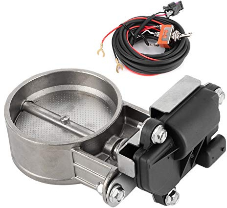 Controllo della valvola di scarico, Qiilu Valvola di scarico a controllo elettrico Ritaglio a bassa pressione per Catback Downpipe per E82 E88 F2X F3X(2 )