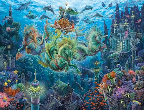 Ravensburger Underwater Magic 2000 Piece Jigsaw Puzzles for Adults and Kids Age 12 Years Up