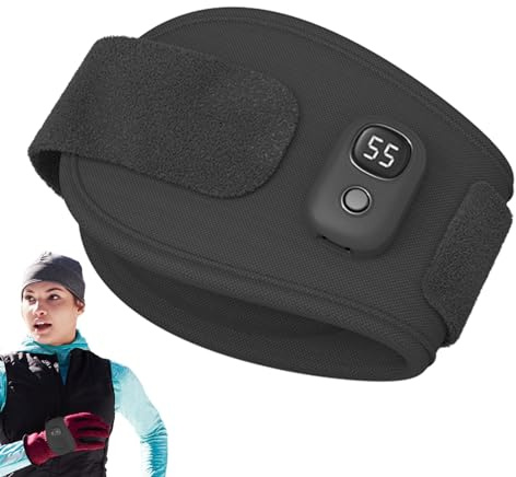 Elektrisk handledslindning - Handsfree handledsvärmare med 3 temperaturnivåer | Kallt väderelektronik för vandring, bergsklättring, cykling, maskinskrivning, läxor Tsuchiya