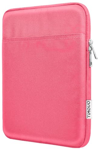 TiMOVO 9-11 Étui pour Tablette, Compatible avec iPad 11 A16 2025, iPad 10,9/10,2/Air 11 5e/4e Gén.10,9, Galaxy Tab A9+/A11 Plus 11, Housse de Protection pour Smart Keyboard, Rose Rosé