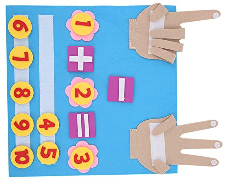 Haofy Toddler Busy Board Montessori Toys Felt Quiet Book for Toddlers 1-4 Years - 3mm Thick Sensory Activity Board with Hook and Loop Closure Autism Educational Learning Motor Skills