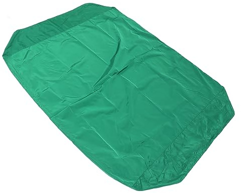 KIMISS Copertura per Sabbiera Resistente e Impermeabile con Coulisse - Copertura per Sabbiera Verde Protettiva per Piscina con Quadrata - Tettoia Multiuso con Design (150X150 cm)