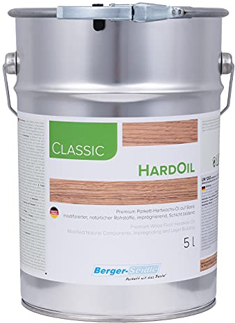 Berger-Seidle Klassisk hardoil, djup impregnering, impregneringsolja för parkett och trägolv