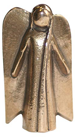 Bronze Handschmeichler Engel für dich in Geschenkverpackung