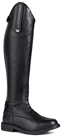 HORZE Femme, Bottes d'équitation Verona, Aspect Cuir, Bracelets Amovibles
