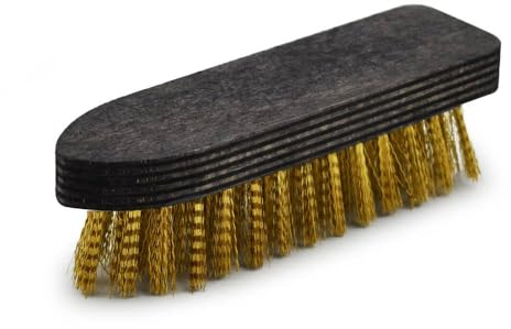 Ersatzbürste aus Messing für Grillroste, Grillbürste, Reinigungsbürste, Pizzeriabürste