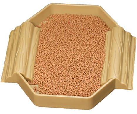 Bac à Eau pour Tortue,Bassin de Bain pour Reptiles - Baignoire Décorative avec Rampe pour Tortues, Lézards, Accessoire pour Terrarium