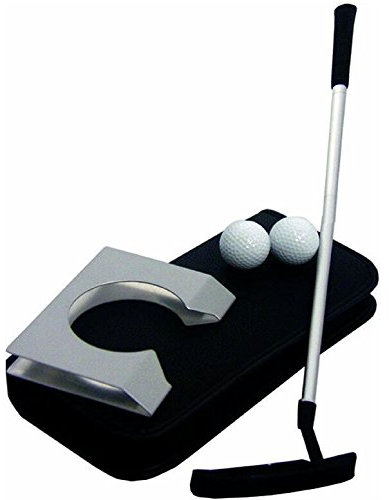 BW - Set da golf da interni completo per interni, con pallina da golf, ideale per allenarsi a casa, in ufficio o per intrattenere gli ospiti in modo nuovo.