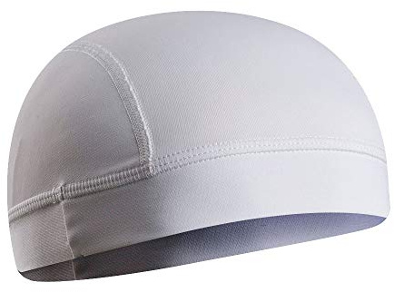 PEARL IZUMI Unisex Transfer Lite Skull Cap, Atmungsaktivität und Schweißabsorption, kühlende Unterfahrrad-Helm, hergestellt aus leichtem UPF 50+ Transfergewebe, Weiß