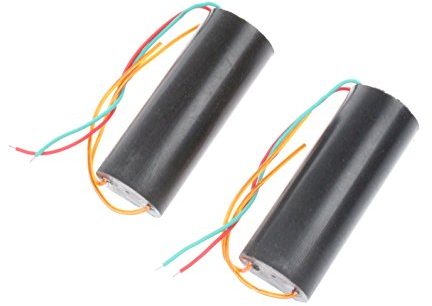 NOYITO High Voltage Transformer DC 3V - 7.2V to 200kV Boost Step-up Power Module High-Voltage Generator (Pack of 2)