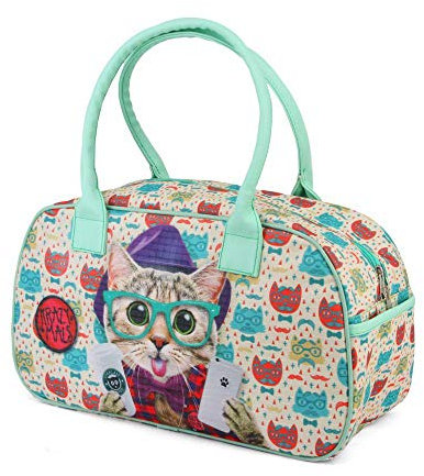 Karactermania Krazymals Cat-Bolsa De Deporte Bowling Bolsa de Deporte, 40 cm, 14.5 litros