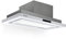 Klarstein Lumiera campana extractora de humos - 70 cm, clase A, 750 m3/h, extracción y ventilación, Touch Control, 3 niveles de potencia, filtro de grasa de aluminio, blanco