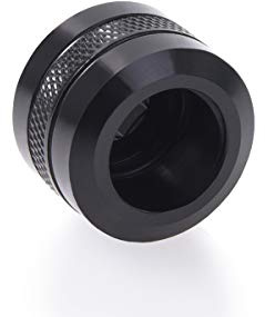 Alphacool 17473 Istapp PRO 16 mm HardTube Fitting G1/4 – Deep Black Anslutning