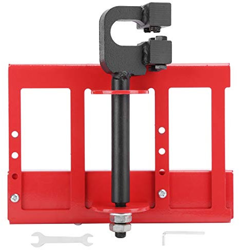 Tyenaza Sierra de guía de Corte de Madera Mini Accesorio de Motosierra de Madera portátil Herramienta de Corte de Madera de Molino guiado Cortado Rojo