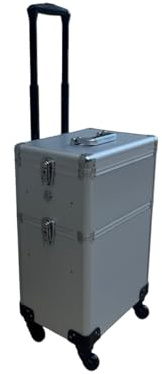 Valise de Coiffure Trolley - Valise de Maquillage Trolley - Valise de Maquillage - Valise de beauté