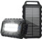 Cargador Solar 26800 mAh Power Bank Solar, Bateria Externa con Carga Rápida 15 W, Impermeable IPX4, Linterna LED + 2 Puertos USB, Compatible con Smartphones Tablets, Camping y Emergencias Negro