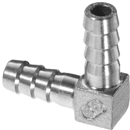 Amosfun 90degree Elbow Pipe Connector Barb Fitting Pex Faucet Connector Rv Plumbing Parts