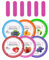 150PCS Nail Polish Remover Pads,Nail Varnish Remover Wipes in Box Gel Nail Wipes,Easy to Carry Instant Removal (One Size, 6 Taste)