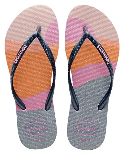 Havaianas Hav. Slim Palette Glow Velvet Rose Tongs, Rose pivoine, 34 EU