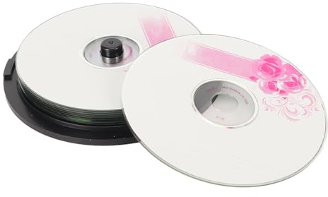 Recordable Disc, 52X Blank CDs 700MB Practical for Music (10PCS)