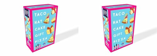 Blue Orange, Taco Hat Cake Gift Pizza, Card Game, Ages 8+, 2-8 Players, 10-15 Minutes Playing Time (Pack of 2)