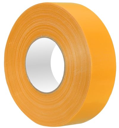 PATIKIL Nastro per Campo di Pickleball 50mm x 92M, Kit di Marcatura del Campo da Pickleball per Campi Tennis Interno/Esterno Pallavolo Badminton, Giallo
