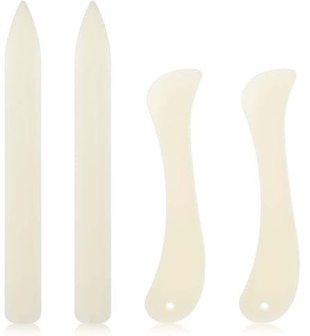 Giantree 4 Origami Falzbein für Papier, Falzbrett für Papier Buchbinderei Falten Rillwerkzeug Falten Falz Falzbeil Handwerk Werkzeug für Falten Rillen Falzen