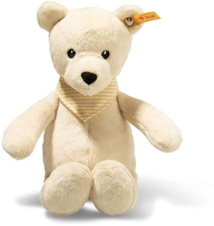 Steiff Teddybär Jimmy 21 cm vanille mit Halstuch 242939 Plüschteddybär