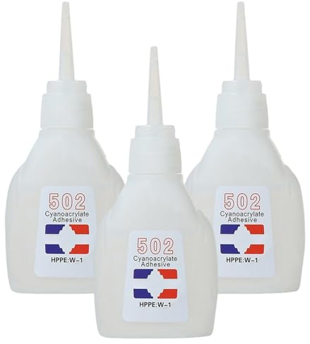 3 st 502 lim 30 g omedelbar självhäftande vattentät snabbtorkande 502 superlim för metallglas plast läderreparation
