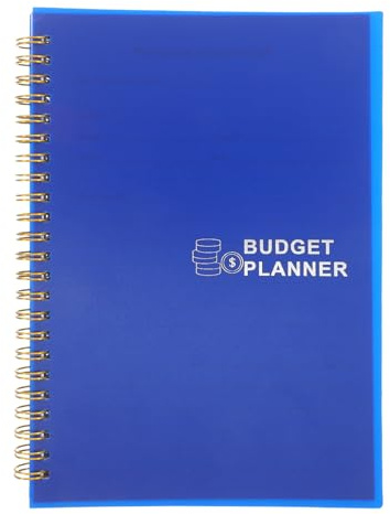 Mikikit Budget Book Undated Monthly Finance Planner Budgeting Tracker for Home Business Budget Planner Bill Payment Tracker Portable Budgeting Tools