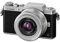 Panasonic LUMIX G DMC-GF7KEG-S Systemkamera (16 Megapixel, High-Speed Autofokus, 3 Zoll Touch-Display, WiFi und NFC) mit Objektiv H-FS12032E schwarz/silber