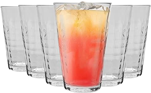 Duralex Verres à Cocktail Highball Prisme - 300 ML - Transparent - Lot de 12