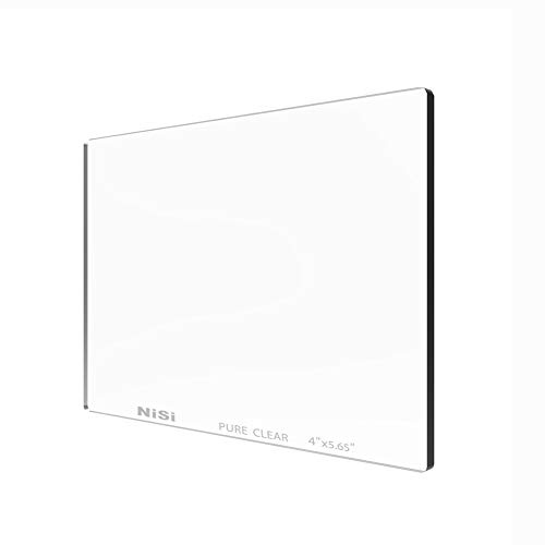 NiSi Filtre Blanc Pur Transparent Non Enduit - Filtre cinématique (4 x 5,65 Pouces Taille du Filetage du Filtre Photo : 144 mm)
