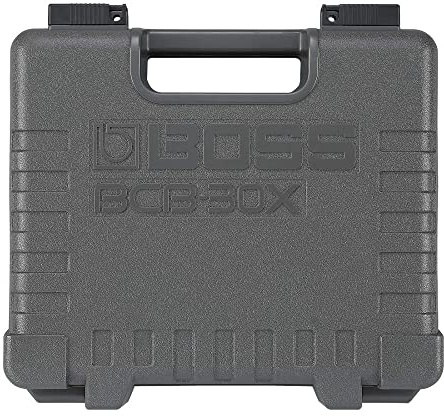 BOSS BCB-30X: Pedaliera Effetti per Chitarra Ultra-Portatile e Custodia con Coperchio Integrato | Piccola, Protezione Durevole e Robusta, Personalizzabile per i Vostri Pedali