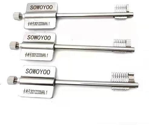 Set di 3 chiavi rapide con asta di bandiera, set di plettri per cassaforte box AK8 BK7 CK6, strumenti professionali per fabbro