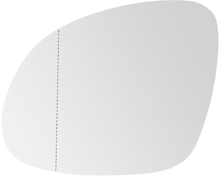 SENZEAL Spiegelglas Links Fahrerseite Beheizbar mit Trägerplatte für VW Tiguan 2007-2016 Skoda Yeti 2009-2017 VW Sharan 2010-2022 Seat Alhambra 2010-2020 Außenspiegel Glas Ersatz (Links)
