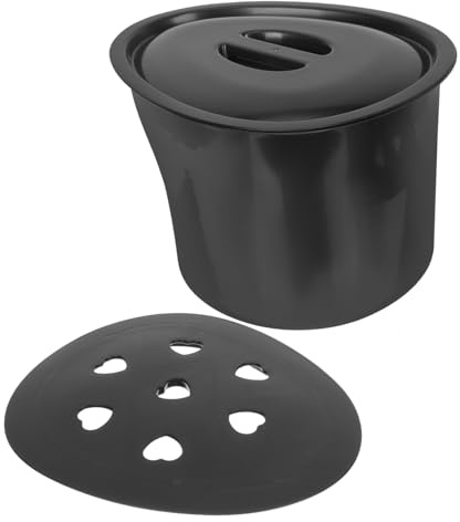 BEBEMOKO 1 Set Orinal para Embarazadas con Tapa, Recipiente Plástico Higiénico, Aislamiento de Olores, Adecuado para Ancianos, Enfermos y Viajes Domésticos