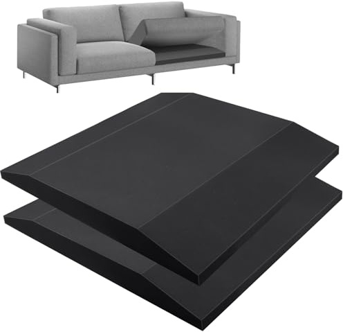 SuQurtom 2PCS 55x55cm Sofa Cushion Support - High Density Foam Seat Cushions for Sagging Sofa Repair, Furniture Support Replacement for Couch, Loveseat & Chair