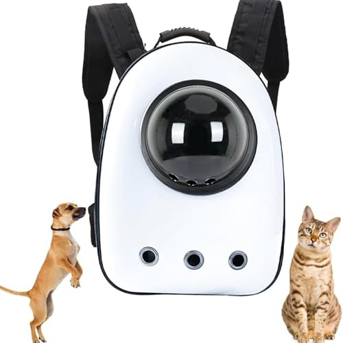 PARENCE - Sac à Dos de Transport pour Chat et Petit Chien – Sac Moderne avec Fenêtre Transparente