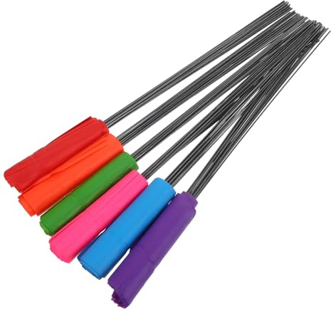 SOIMISS Lot de 120 Drapeaux Indicateurs de Jardin en Polyester 6 Couleurs Lumineuses Petits Fanions de Pelouse pour Arrosage Aménagement Paysager Clôtures et Dressage de Chiens