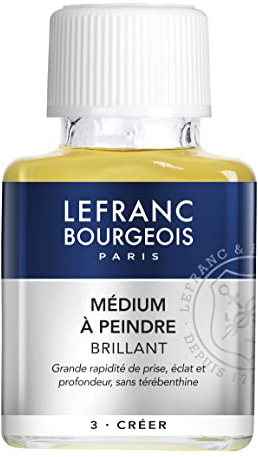 Lefranc Bourgeois Additif - Médium à Peindre Brillant Flacon 75ml