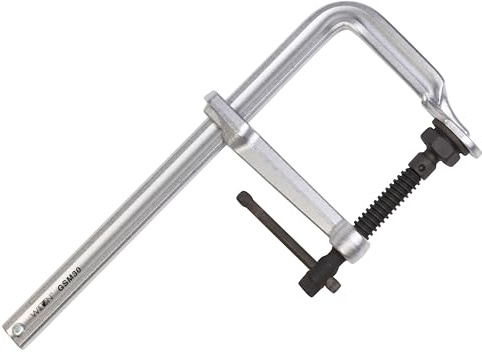Wilton Heavy-Duty F-Clamp, 12 Opening, 5-1/2 Throat, 2660 Lbs. Clamping Force (GSM30)