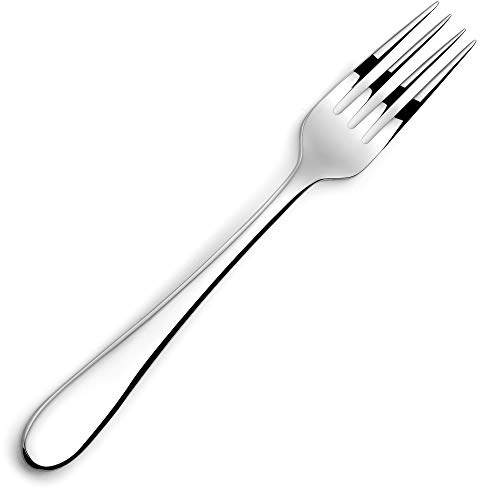 Elia Glacier 18/10 Table Forks - Set of 12 - Commercial Cutlery, Dining Forks, Dinner Forks