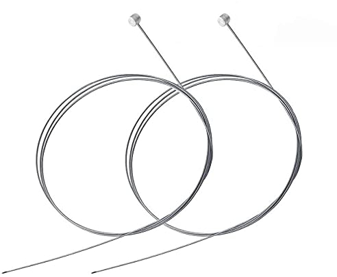 2xBRS Fahrrad Mountain Bike Rennrad Bremszug Seilzug Classic (Bremszug 2 meter)