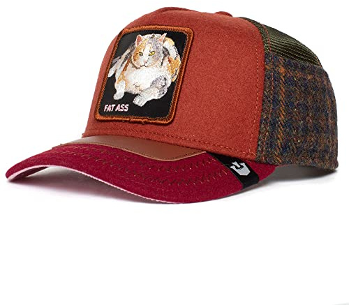 Goorin Bros. Trucker Cap Freshman Fifteen Rust Rot Grün, Size:OneSize