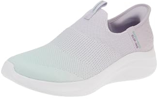 Skechers Herren Low-Top Sneaker BOBS Squad Chaos Prism Bold, Männer Sneakers,schnürschuhe,atmungsaktiv,Halbschuhe,Violett LVTQ,39 EU